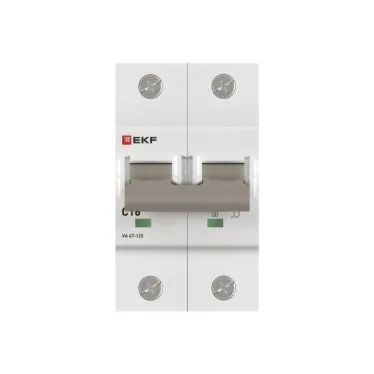 Автоматический выключатель ВА 47-125 2P 16А (C) 15кА PROXIMA  | mcb47125-2-16C | EKF