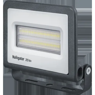 Прожектор светодиодный NFL-01-20-6.5K черный IP 65 | 14203 | Navigator