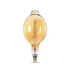 Лампа светодиодная LED Vintage Filament Flexible BT180 8W E27 180*360mm Amber 620lm 2400K 1/6 | 152802008 | Gauss