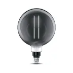 Лампа светодиодная LED Vintage Filament Straight G200 6W E27 200*283mm Gray 330lm 4000K 1/6 | 154802205 | Gauss