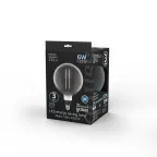 Лампа светодиодная LED Vintage Filament Straight G200 6W E27 200*283mm Gray 330lm 4000K 1/6 | 154802205 | Gauss