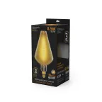 Лампа светодиодная LED Filament Vase E27 8.5W Amber 660lm 2000K 1/2 | 180802105 | Gauss
