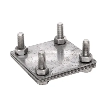 Зажим полоса 40 - полоса 40 (3 пластины 70x70мм) Ni EKF PROxima |  lp-g3105-ni |  EKF