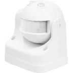 Датчик движения ИК настенный 1200w 180 градусов 12м IP44 белый