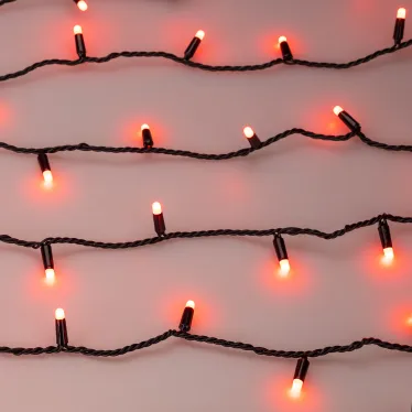 Светодиодная гирлянда ARD-STRING-CLASSIC-10000-BLACK-100LED-MILK-LIVE RGB-DMX (24V, 10W) (Ardecoled, IP65) | 031746 | Arlight