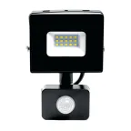 Прожектор светодиодный LL-906 с датчиком 20W 6400K 230V черный IP44 121*160*53мм | 29556 | FERON