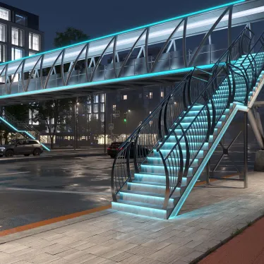 Светодиодная лента герметичная MOONLIGHT-SIDE-B84-12x17mm 24V RGB (12 W/m, IP67, 5m, wire x2) (Arlight, Вывод кабеля боковой) | 042742 | Arlight