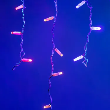 Светодиодная гирлянда ARD-EDGE-CLASSIC-2400x600-WHITE-88LED-LIVE RGB (230V, 6W) | 026022 | Arlight