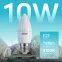 Лампа светодиодная Elementary Свеча 10W 750lm 4100K E27 LED 1/10/100 | 30220 | Gauss