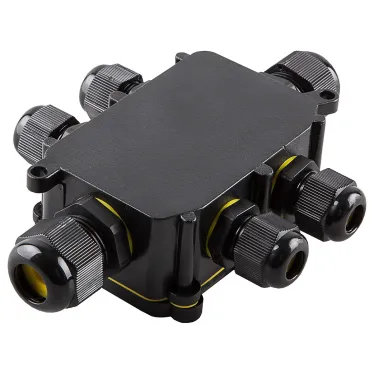 Водонепроницаемая cоединительная коробка, LD526, 450V, 140х100х36, черный | 32249 | Feron