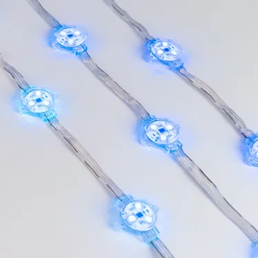 Модуль управляемый VISOR-SPI-5060-3-12V RGB 120deg (D30x16mm, 0.75W, IP68) | 029377 | Arlight