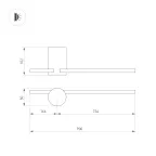 Светильник SP-VINCI-S900x55-10W Warm3000 (BK, 110 deg, 230V) (Arlight, IP20 Металл, 3 года)| 034169 | Arlight