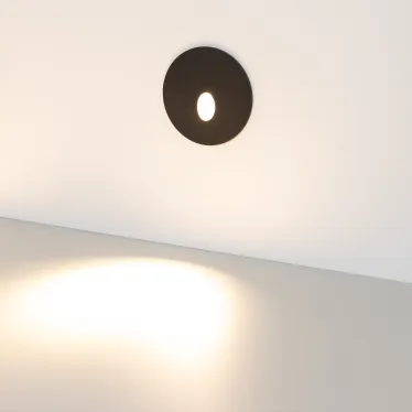 Светильник LT-GAP-R70-3W Warm3000 (BK, 30deg, 230V) (Arlight, IP65 Металл, 3 года) | 031166 | Arlight