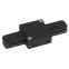 Коннектор для шинопровода прямой черный TR7-C 2W I BK | Б0032180 | ЭРА