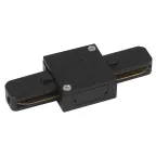 Коннектор для шинопровода прямой черный TR7-C 2W I BK | Б0032180 | ЭРА