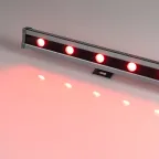 Прожектор светодиодный архитектурный AR-LINE-1000L-48W-24V RGB-Warm3000 (Grey, 15x45 deg, DMX512) | 027958 | Arlight