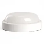 Светильник светодиодный ДБП-12w с оптико-акустическим датчиком 6500К 960Лм IP65 круглый белый