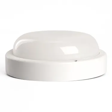 Светильник светодиодный ДБП-12w с оптико-акустическим датчиком 6500К 960Лм IP65 круглый белый