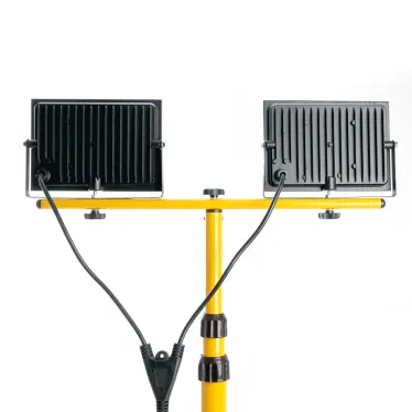 Прожектор на штативе 2*70W 6400К 220V черный IP65 , LL-504 | 41544 | FERON