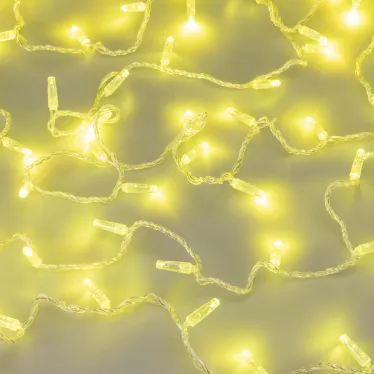 Светодиодная гирлянда ARD-STRING-CLASSIC-10000-CLEAR-100LED-STD Gold (230V, 7W) (Ardecoled, IP65) | 025813 | Arlight