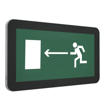 Световой указатель аварийного освещения светодиодный I-BRILL 4000-6 LED BL 3,37Вт централизованный накладной/встраиваемый IP40 | 4501007670 | Световые