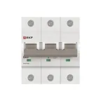 Автоматический выключатель ВА 47-125 3P 63А (D) 15кА PROXIMA  | mcb47125-3-63D | EKF