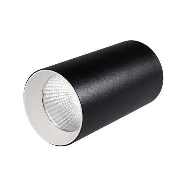 Светильник накладной SP-POLO-R85-1-15W Warm White 40deg (Black, White Ring) | 022955 | Arlight