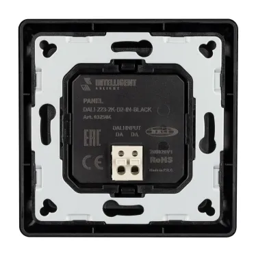 INTELLIGENT ARLIGHT Панель DALI-223-2K-D2-IN-BLACK (BUS, Free purpose) (INTELLIGENT ARLIGHT, -) | 032504 | Arlight