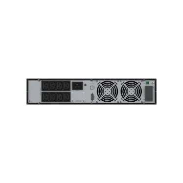 Источник бесперебойного питания Online Small Rackmount, 3000 ВА/2700 Вт, 1/1, 8xIEC C13, EPO, USB, RS-232, Rack 2U, з/у 1А, 6x9Ач