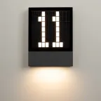 Светильник LGD-SIGN-WALL-S150x200-3W Warm3000 (GR, 148 deg, 230V) (Arlight, IP54 Металл, 3 года) | 031060 | Arlight