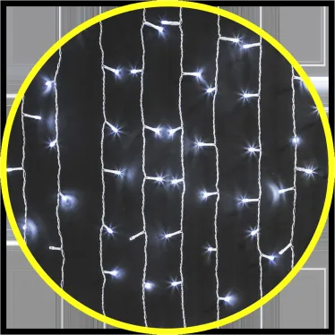 Гирлянда световая  NGF-C01-288CW-8-1.5x1.5m-230-C8-TR-IP20 | 61862 | Navigator