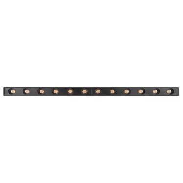 Светильник MAG-DOTS-25-L400-12W Warm3000 (BK, 30 deg, 24V) (arlight, IP20 Металл, 3 года) | 033671 | Arlight