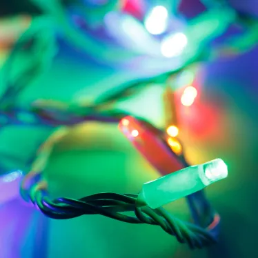 Светодиодная гирлянда ARD-STRING-CLASSIC-10000-WHITE-100LED-LIVE RGB (230V, 7W) | 025823 | Arlight