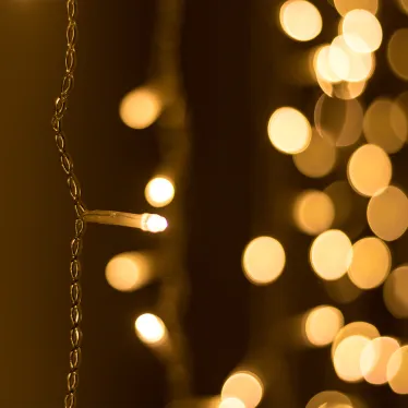 Светодиодная гирлянда ARD-CURTAIN-HOME-2000x2500-CLEAR-300LED Warm (230V, 12W) | 024835 | Arlight