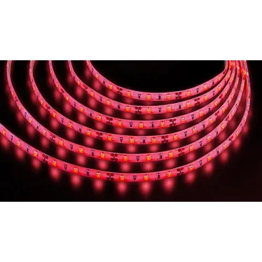 Лента светодиодная NLS-3528R60-4,8-IP65-12V R5 4,8Вт 12В красный IP65 5м | 71406 | Navigator
