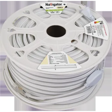 Лента светодиодная NLS-2835WW92-9-IP67-220V-NEONLED 9Вт 220В 3000К IP67 | 71930 | Navigator