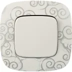 Valena ALLURE DIY Белый Выключатель 1-клавишный 10А 250В | 752701 | Legrand