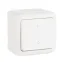 Quteo Белый Выключатель двухполюсный IP44 | 782309 | Legrand