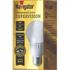 Лампа светодиодная NLL-A60-9-230-4K-E27-FR-SV | 80549 |  Navigator