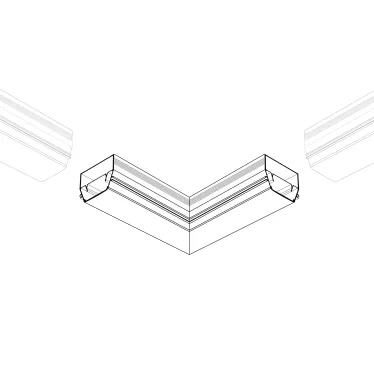 Трек LGD-2TR-TRACK-F-2000-WH-M (C) (Arlight, IP20 Металл, 3 года) | 038671 | Arlight