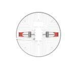 Светильник встраиваемый downlight Elementary Adjuastable Frameless FL круг 22W, 2200lm, 4000K, Ø167mm, монтаж 55-135, 1/40 | 9034460224 | Gauss