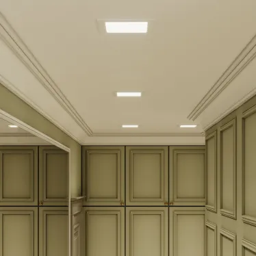 Светильник светодиодный встраиваемый ультратонкий квадратный IP20 15W 4100K | 940111215 | Gauss