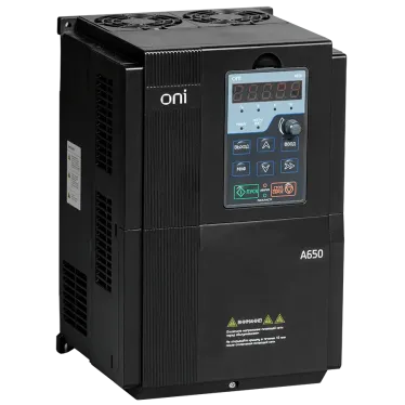 Преобразователь частоты A650 380В 3Ф 18,5kW 37А ONI | A650-33E18T | ONI