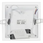 Светильник светодиодный встраиваемый квадратный с декоративным стеклом 12W 4000K 1/40 | 948111212 | Gauss