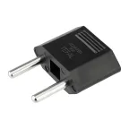 Сетевой переходник плоский "Тефаль" черный PROCONNECT Индивидуальная упаковка 1 шт | 11-1042-9 | PROconnect