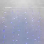 Гирлянда "Светодиодный Дождь" 2х3м, постоянное свечение, прозрачный провод, 230 В, диоды СИНИЕ, 448 LED | 235-153-6 | NEON-NIGHT