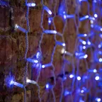 Гирлянда "Светодиодный Дождь" 2х1,5м, эффект мерцания, белый провод, 230 В, диоды СИНИЕ, 360 LED | 235-223 | NEON-NIGHT