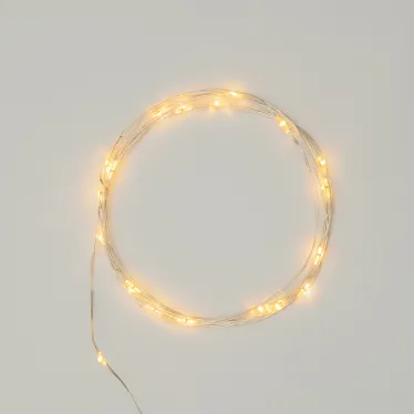 Гирлянда "Роса", 2 м, 20 диодов, цвет желтый | 303-001 | NEON-NIGHT