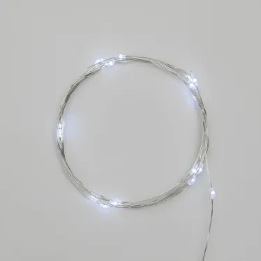 Гирлянда "Роса", 2 м, 20 диодов, цвет белый | 303-005 | NEON-NIGHT