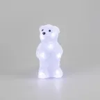 Акриловая светодиодная фигура "Медвежонок" 12х22х13 см, 4,5 В, 3 батарейки AAA (не входят в комплект), 10 светодиодов, | 513-311 | NEON-NIGHT